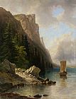 Famous Shore Paintings - Ships Approaching the Shore